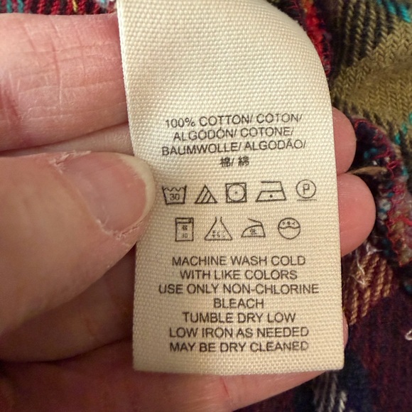 We The Free Lost In Plaid Patchwork Medium Great used condition button up top - Picture 13 of 14